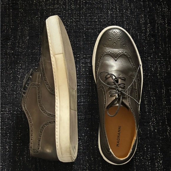 Magnanni Albert Leather Wingtip Derby Men\'s Size 10 main image 6